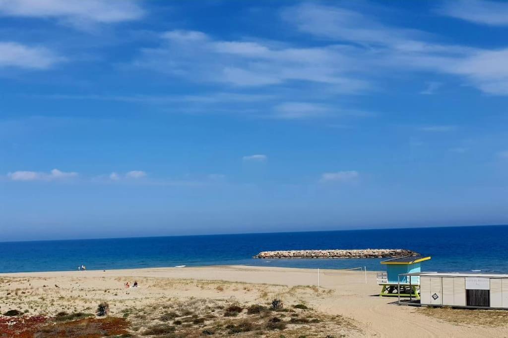 La Plage Du Lido - Front De Mer - Travaux Recents Le Barcarès Eksteriør billede